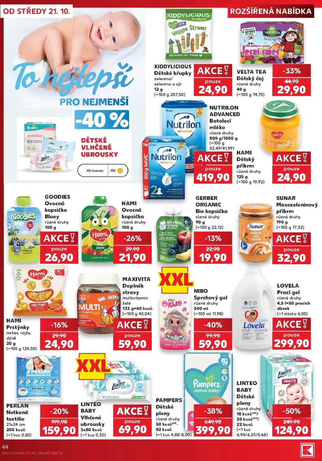 Originální strana 44 z 64 letáku Kaufland – Kaufland - Praha 4