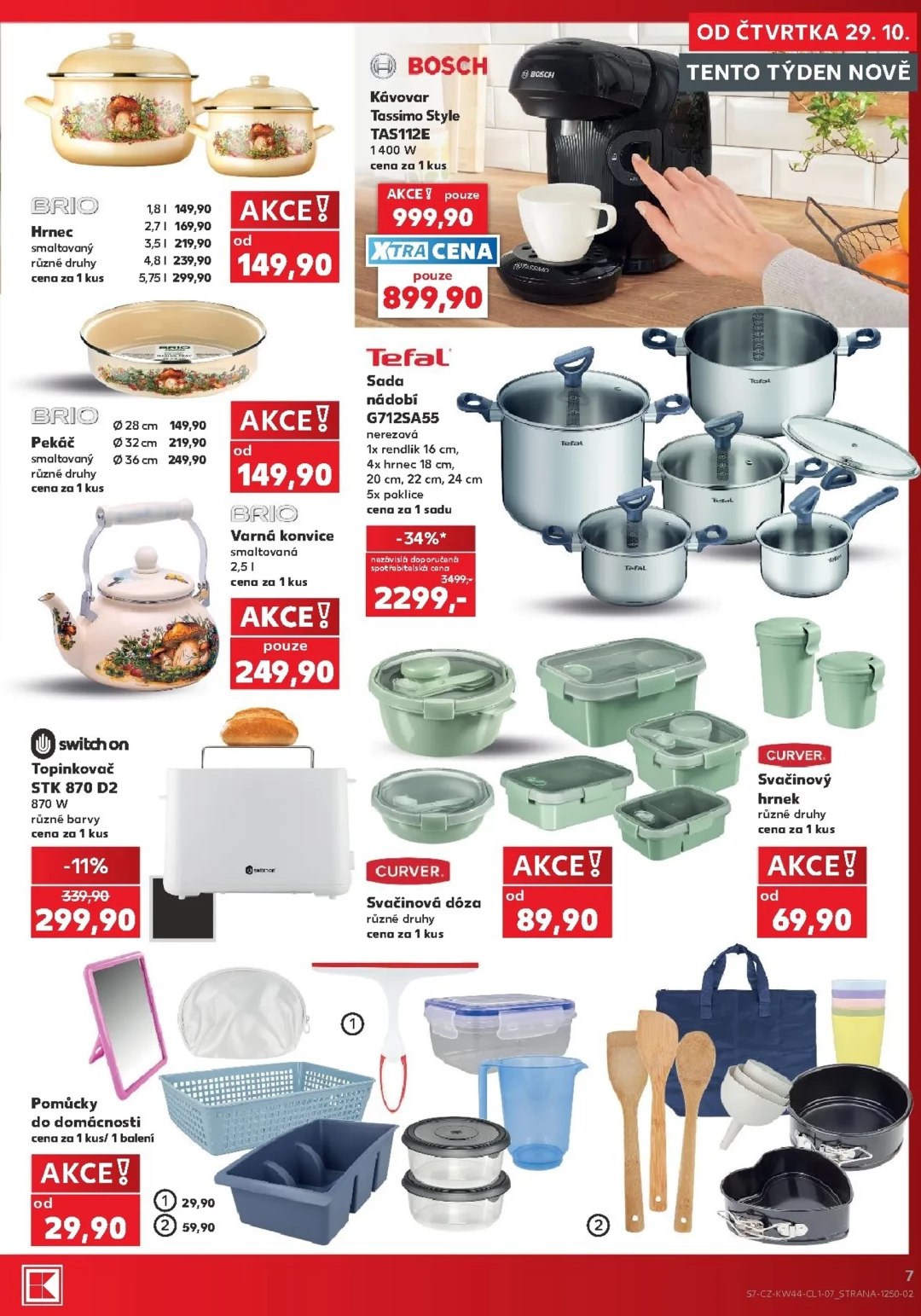Originální strana 7 z 18 letáku Kaufland – Kaufland - Kolín - Spotřební zboží