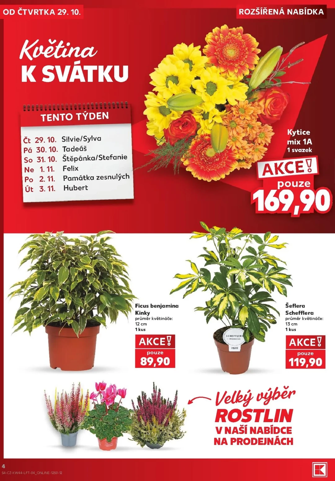 Originální strana 4 z 62 letáku Kaufland – Kaufland - Brno