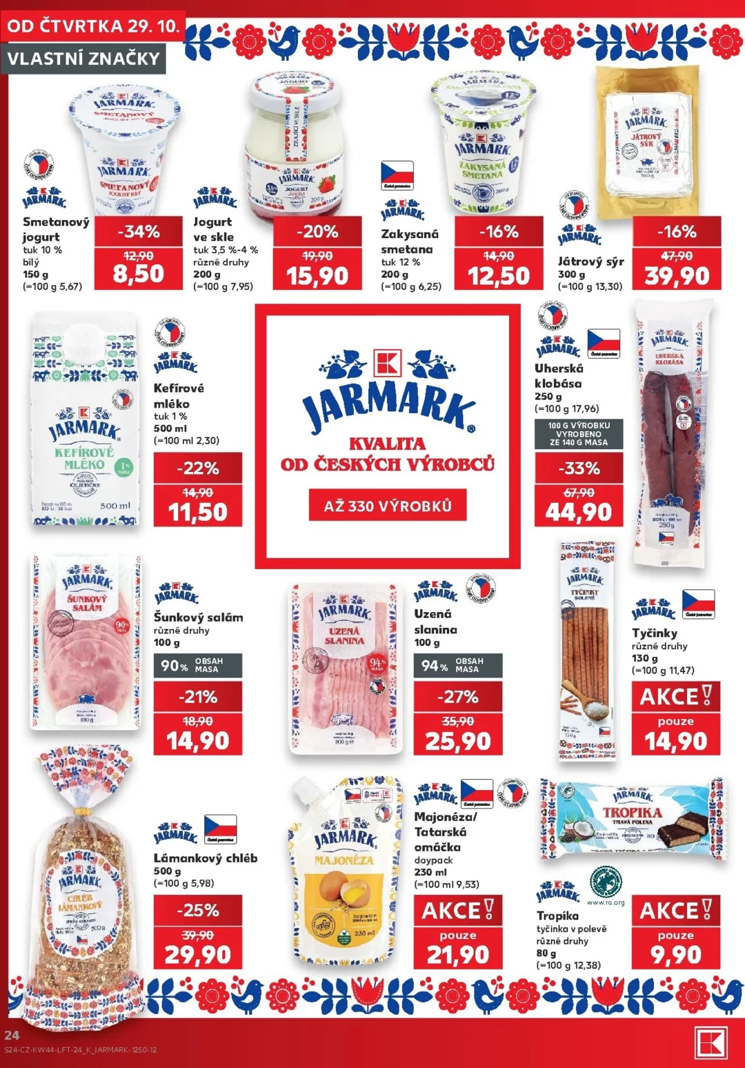 Originální strana 24 z 62 letáku Kaufland – Kaufland - Brno
