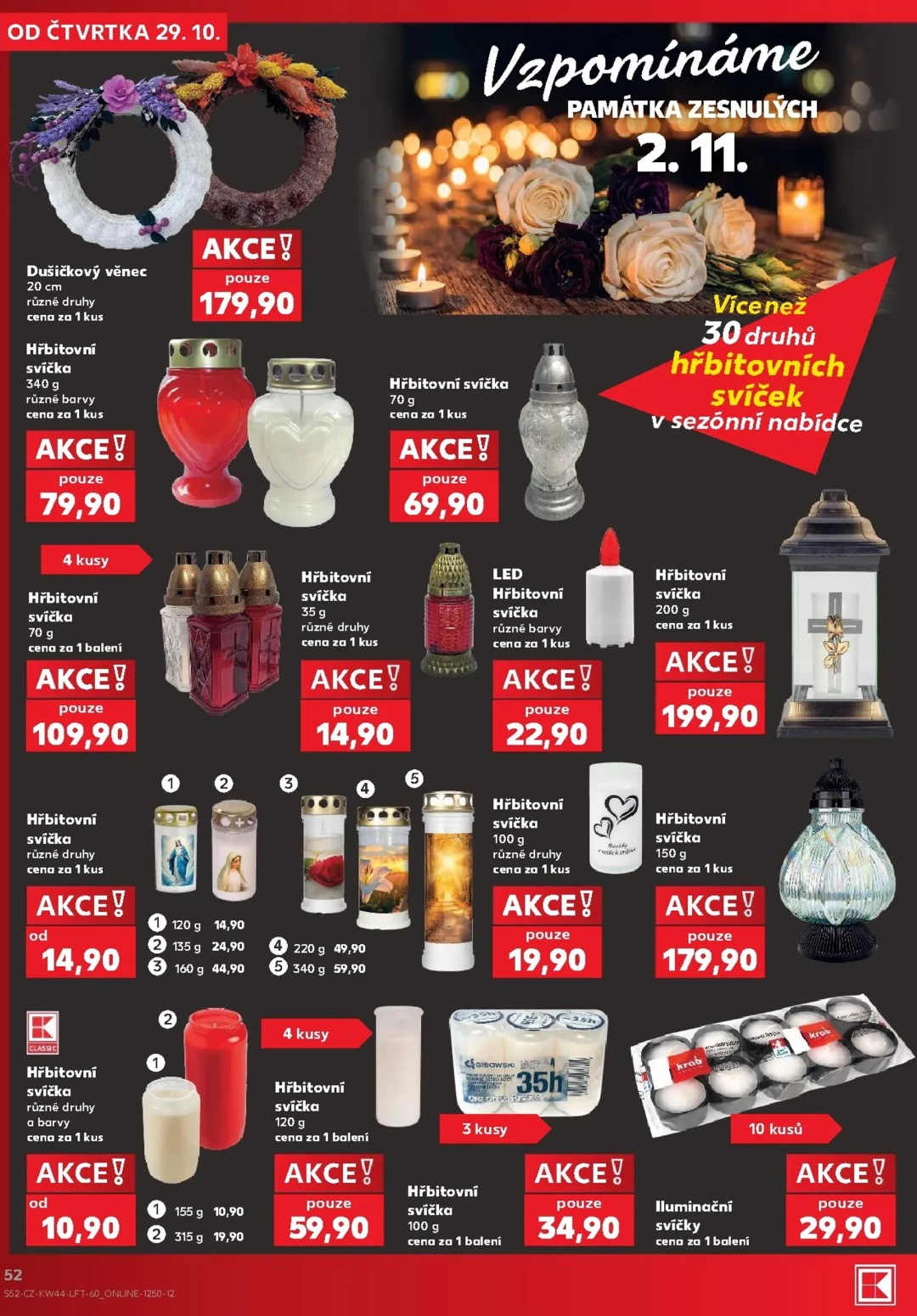 Originální strana 52 z 62 letáku Kaufland – Kaufland - Brno