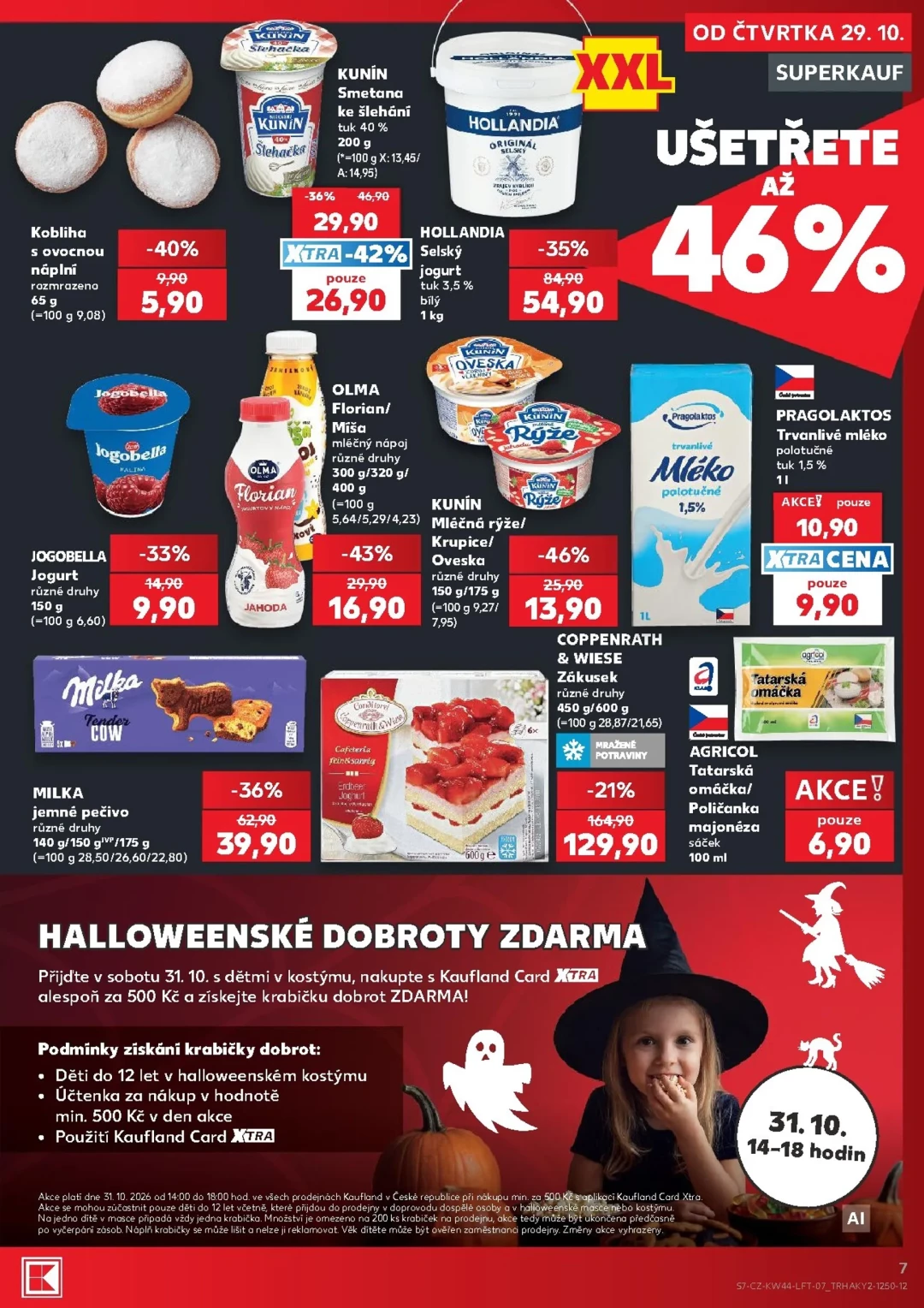 Originální strana 7 z 62 letáku Kaufland – Kaufland - Praha 4