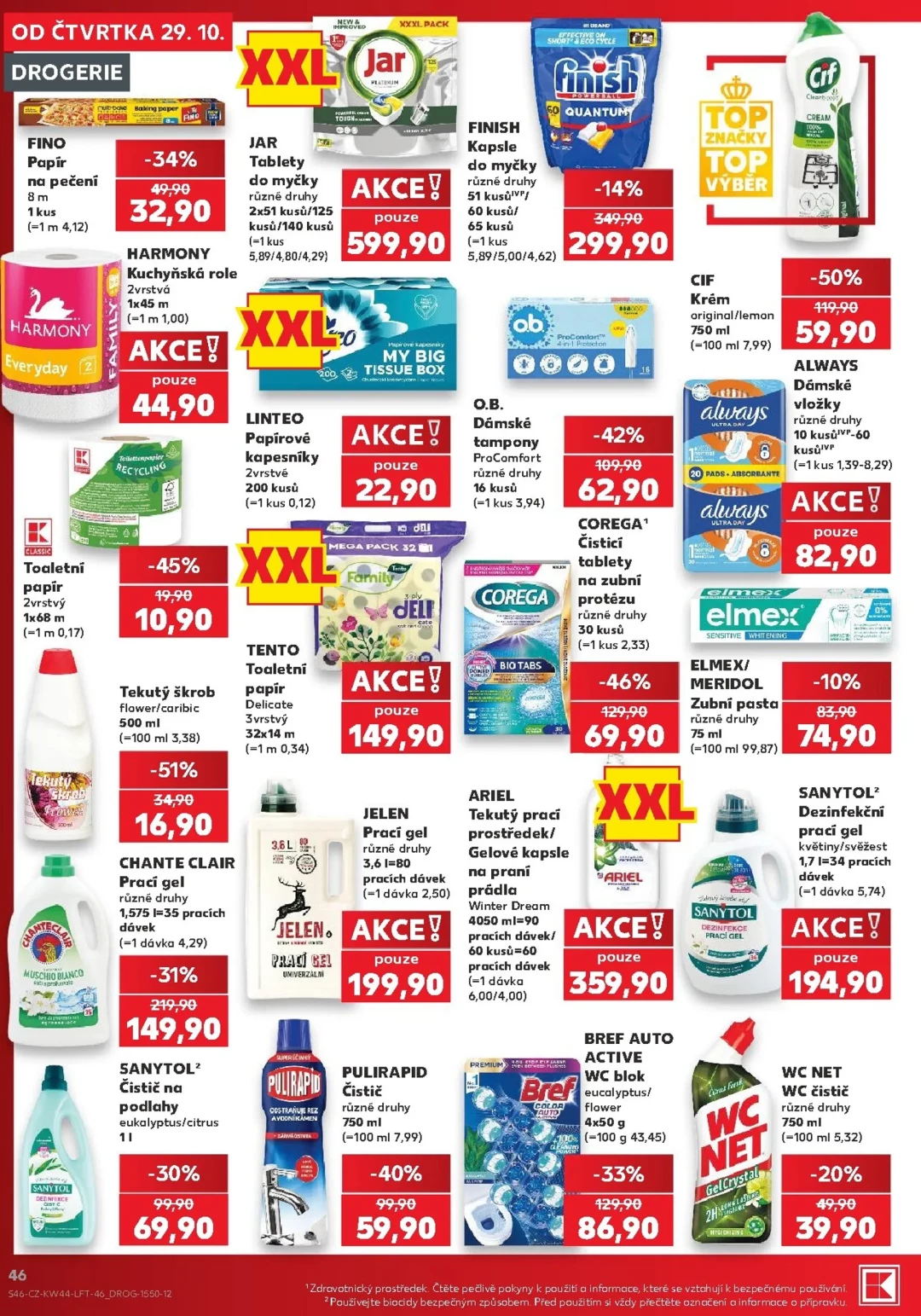 Originální strana 46 z 62 letáku Kaufland – Kaufland - Praha 4
