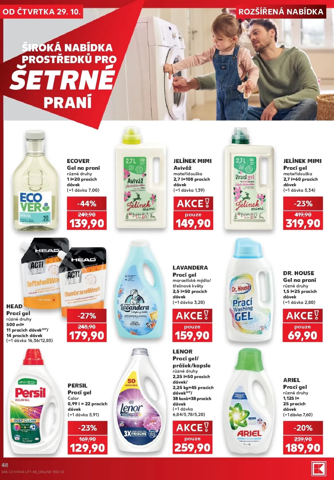 Originální strana 48 z 62 letáku Kaufland – Kaufland - Praha 4