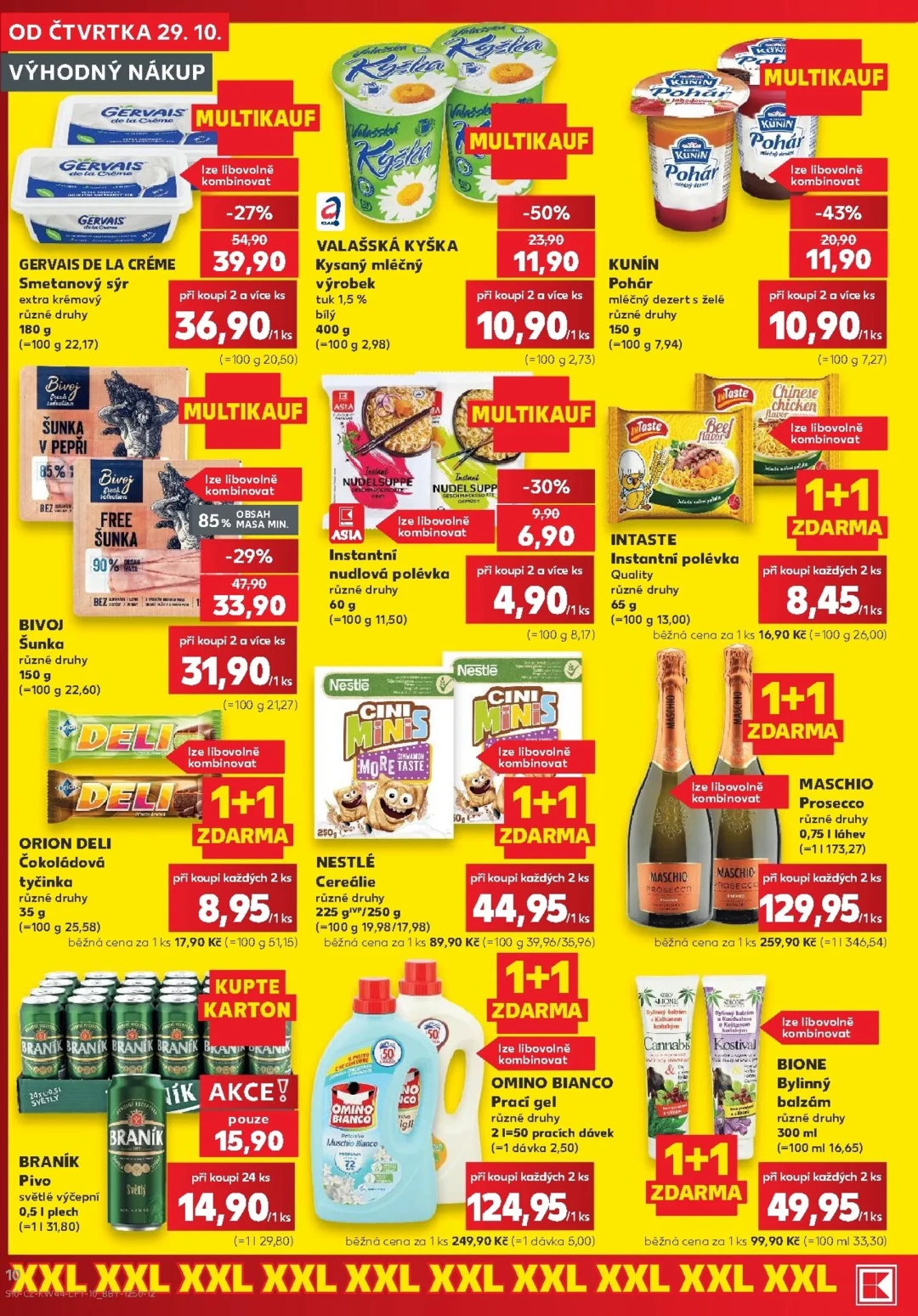 Originální strana 10 z 62 letáku Kaufland – Kaufland - Kolín