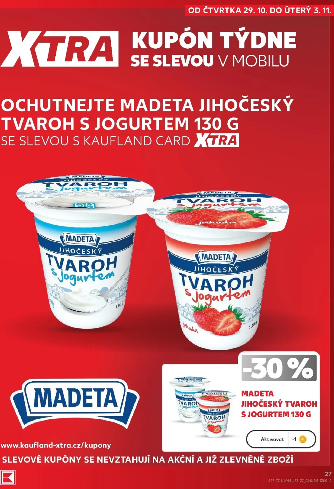 Originální strana 27 z 62 letáku Kaufland – Kaufland - Kolín