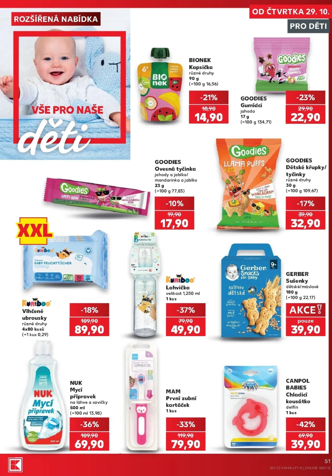 Originální strana 51 z 62 letáku Kaufland – Kaufland - Kolín