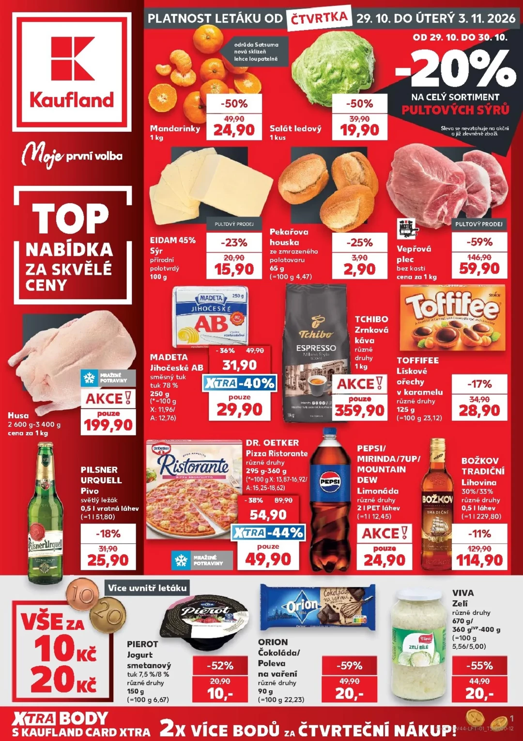 Originální strana 1 z 62 letáku Kaufland – Kaufland - Ostrava