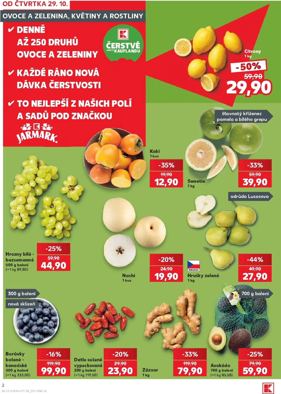 Originální strana 2 z 62 letáku Kaufland – Kaufland - Ostrava