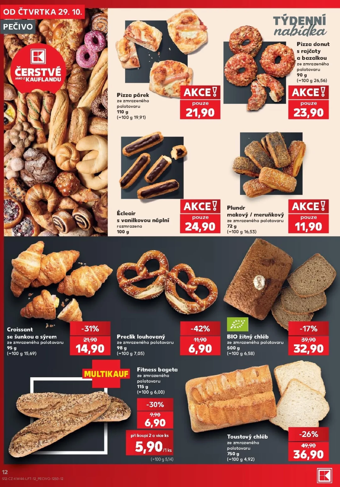 Originální strana 12 z 62 letáku Kaufland – Kaufland - Ostrava
