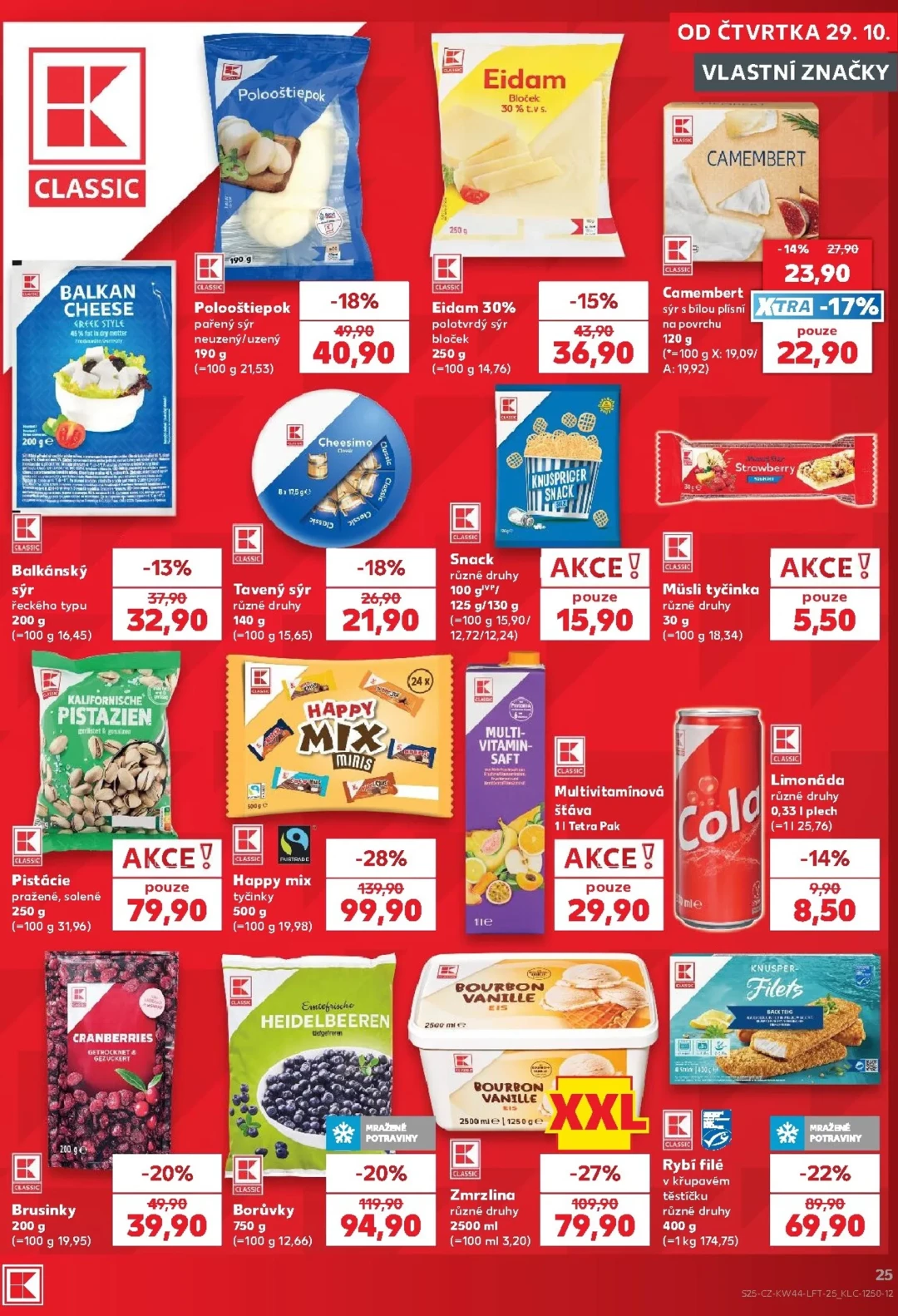 Originální strana 25 z 62 letáku Kaufland – Kaufland - Ostrava