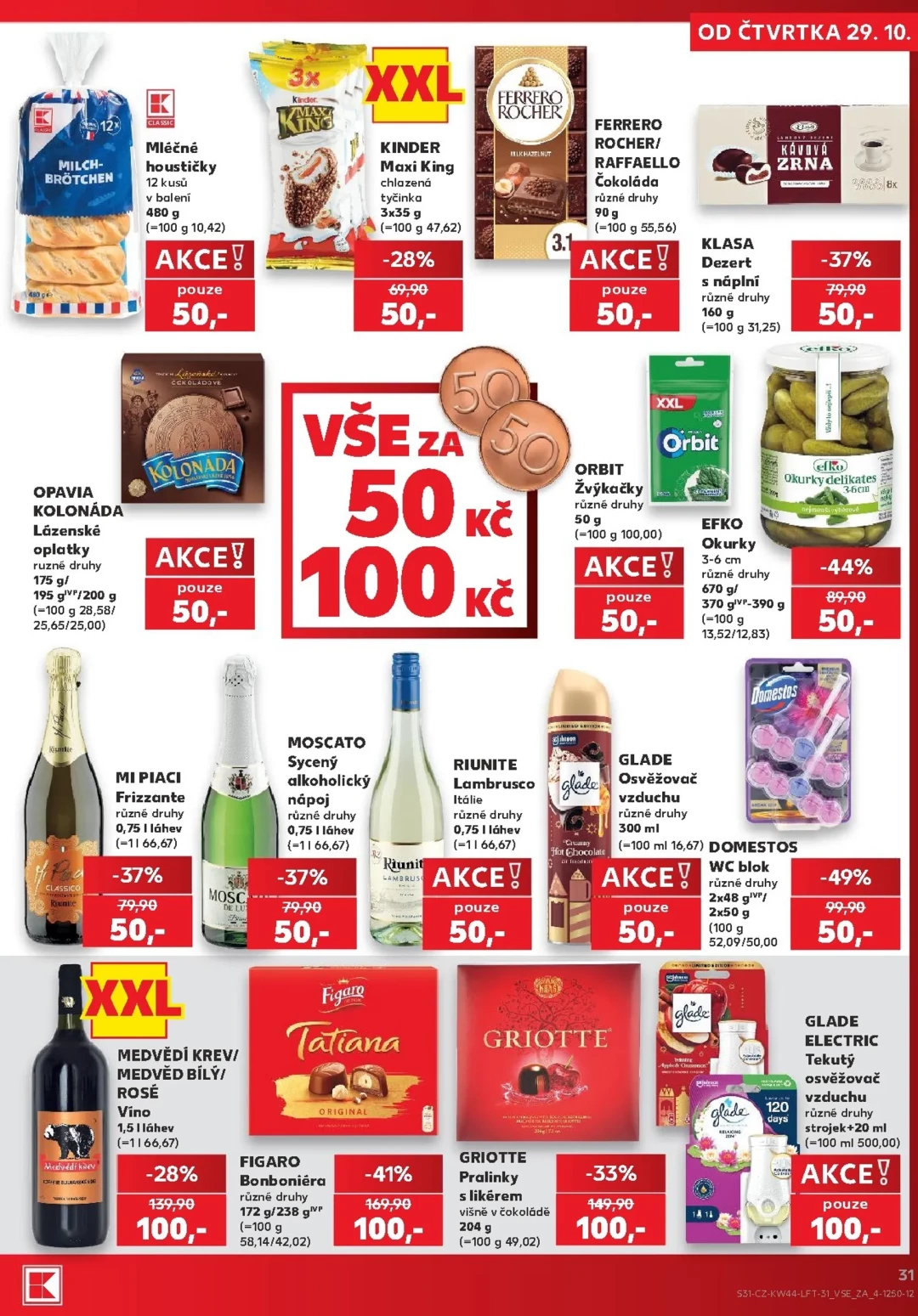 Originální strana 31 z 62 letáku Kaufland – Kaufland - Ostrava