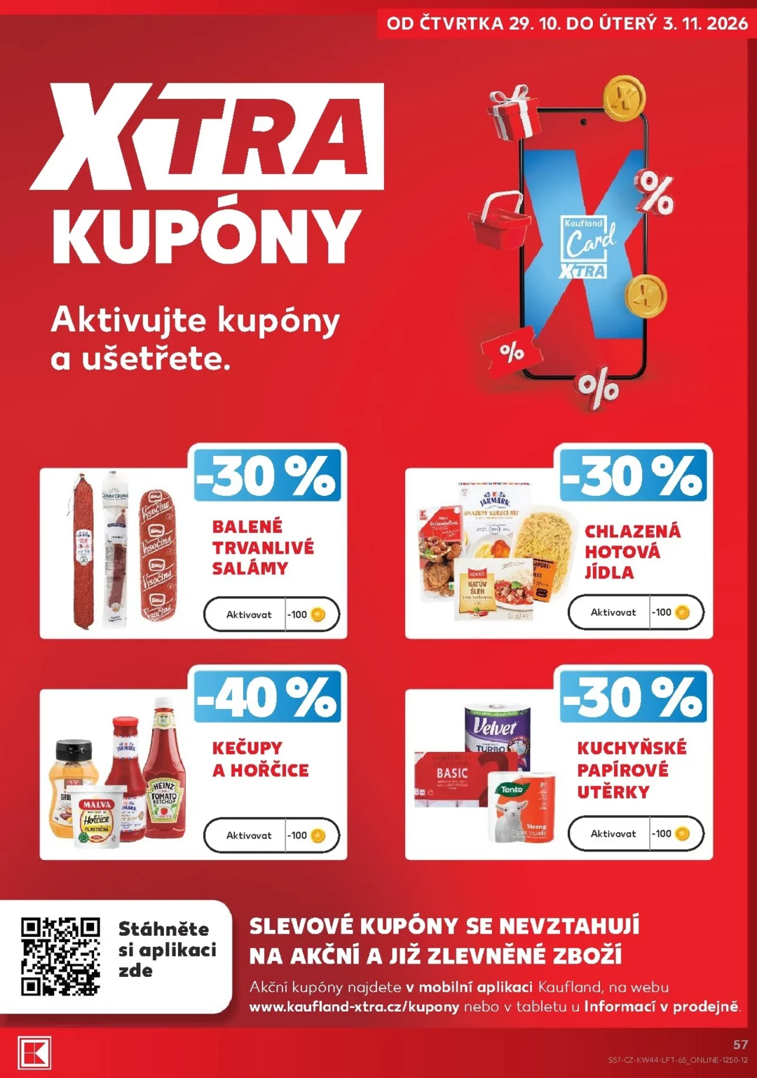 Originální strana 57 z 62 letáku Kaufland – Kaufland - Ostrava
