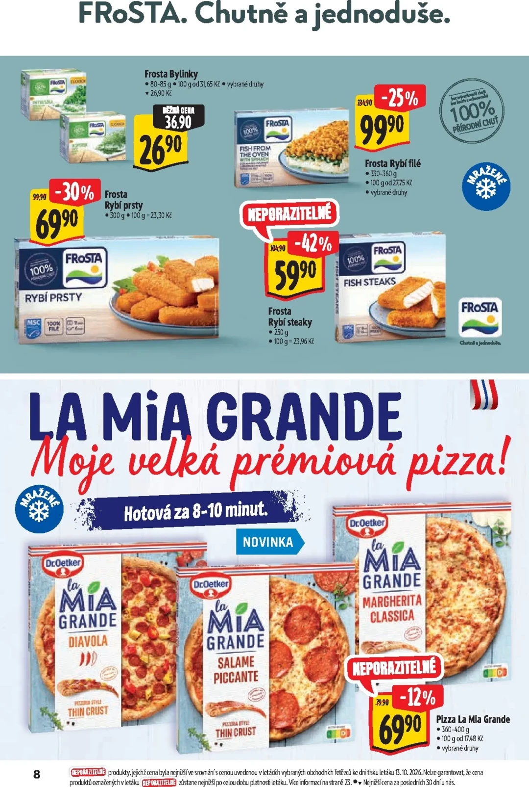 Originální strana 8 z 36 letáku Albert – Albert Hypermarket - Značková kvalita