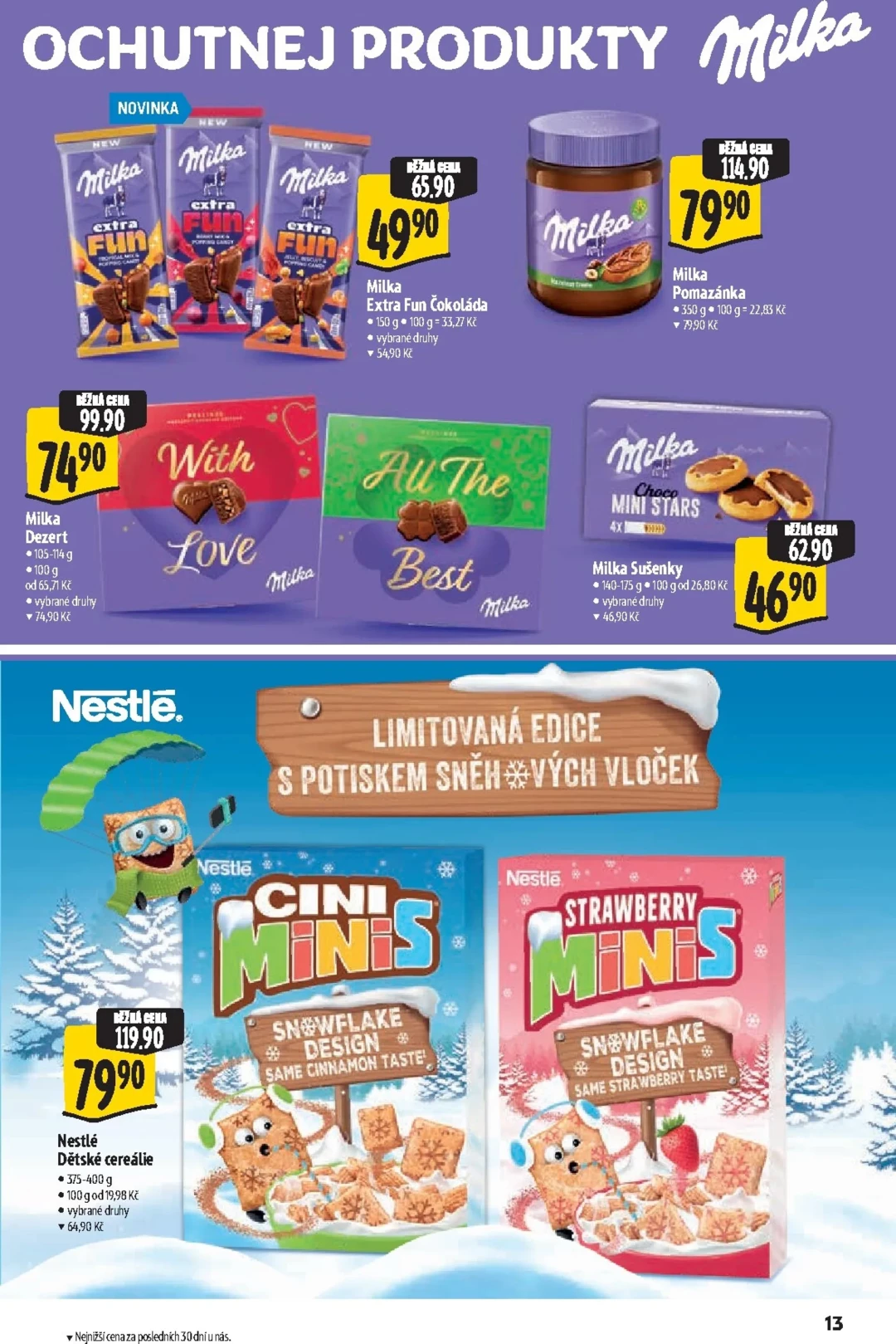 Originální strana 13 z 36 letáku Albert – Albert Hypermarket - Značková kvalita