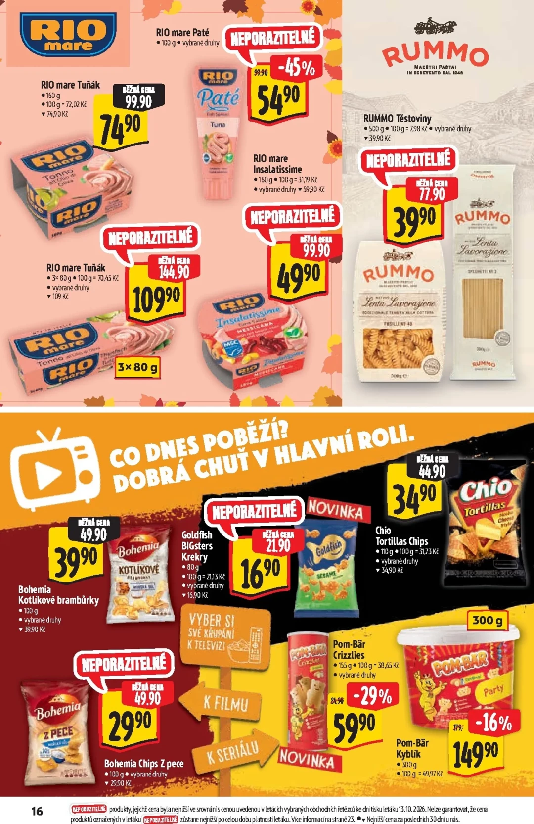Originální strana 16 z 36 letáku Albert – Albert Hypermarket - Značková kvalita