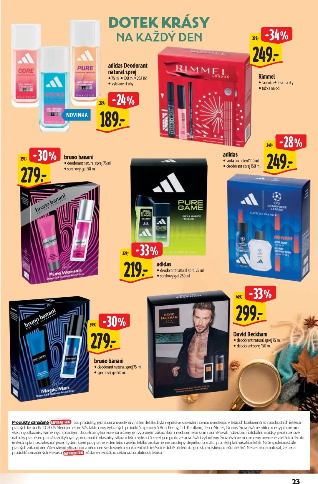 Originální strana 23 z 36 letáku Albert – Albert Hypermarket - Značková kvalita