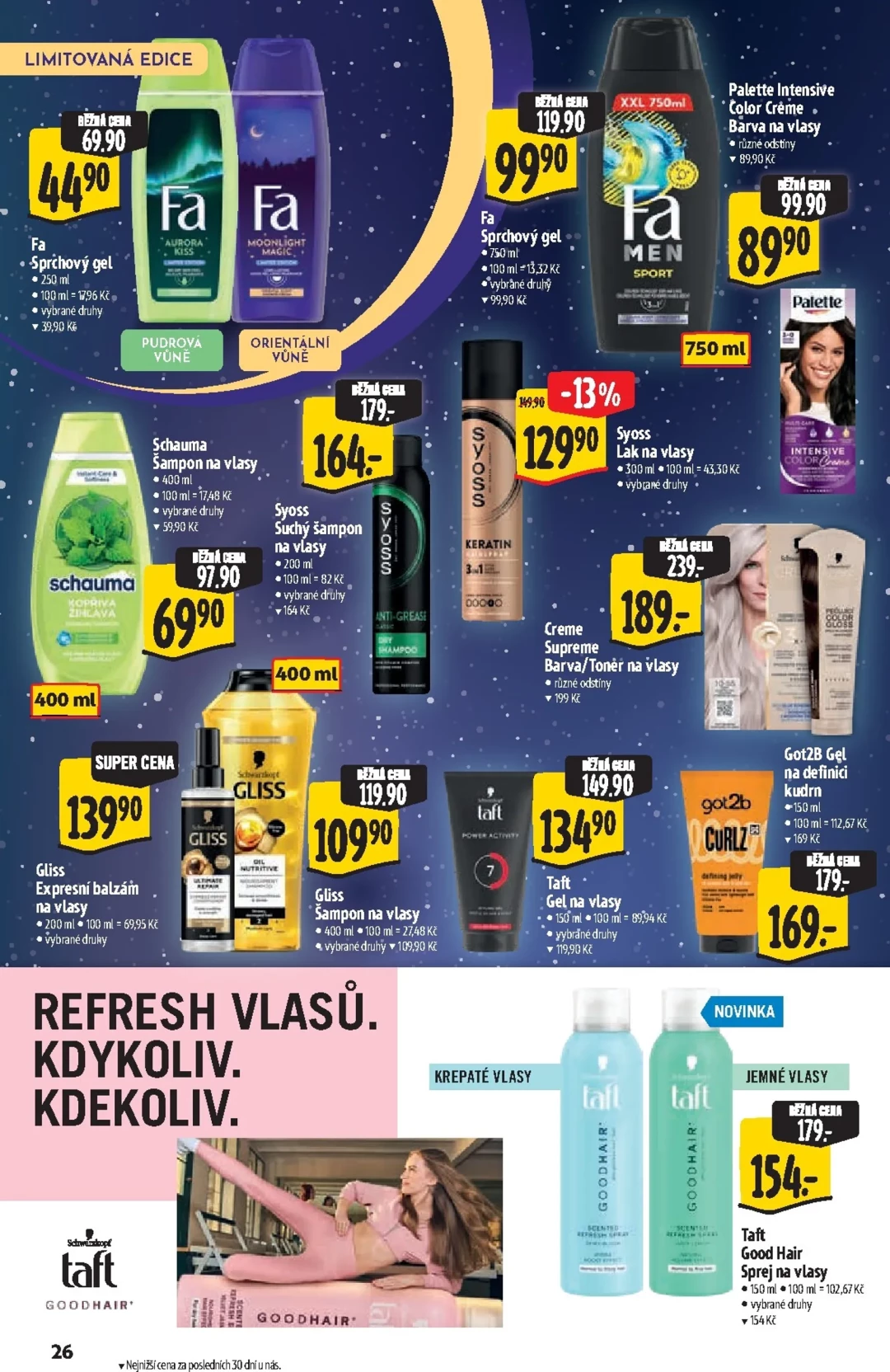 Originální strana 26 z 36 letáku Albert – Albert Hypermarket - Značková kvalita