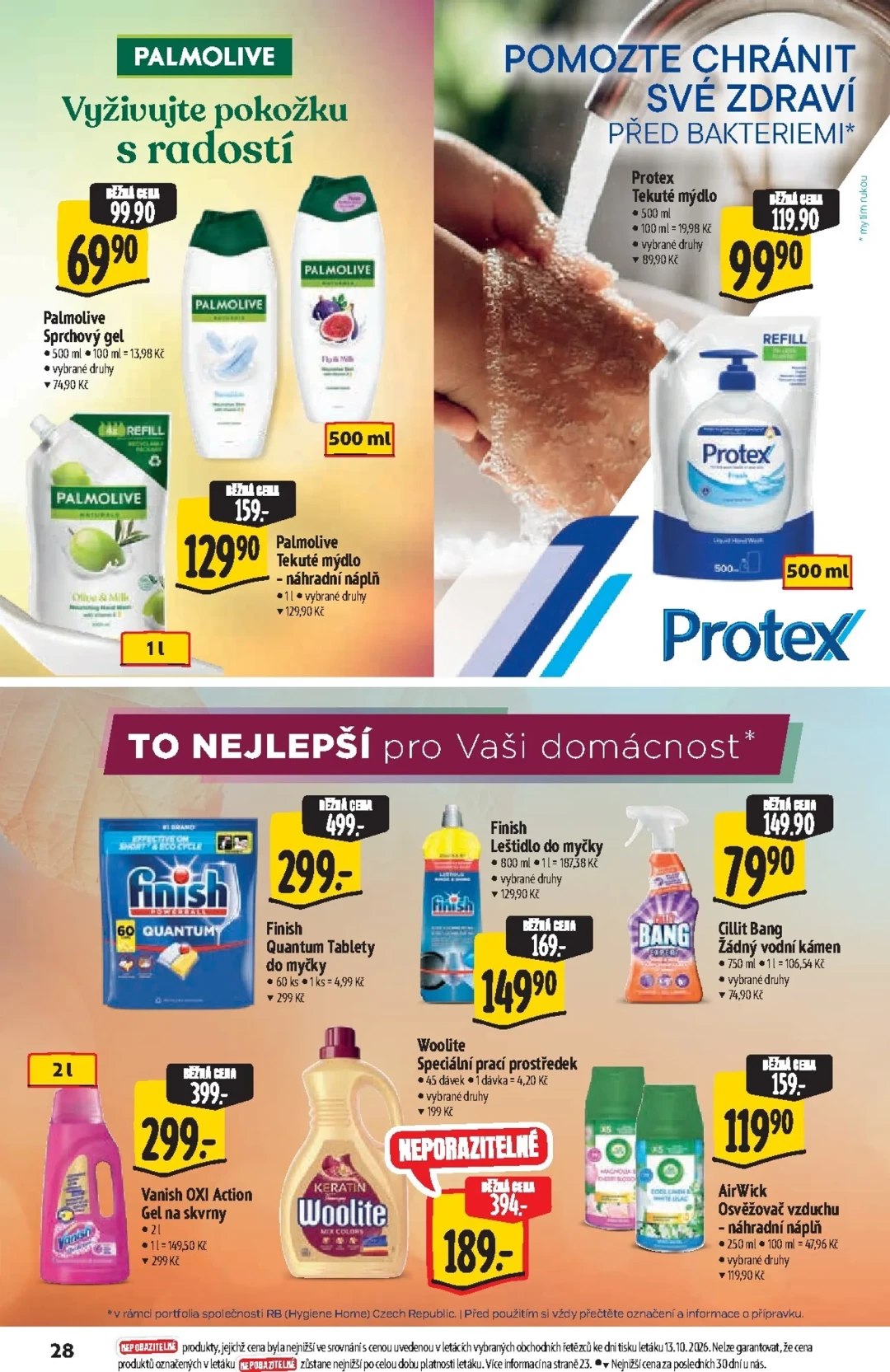 Originální strana 28 z 36 letáku Albert – Albert Hypermarket - Značková kvalita