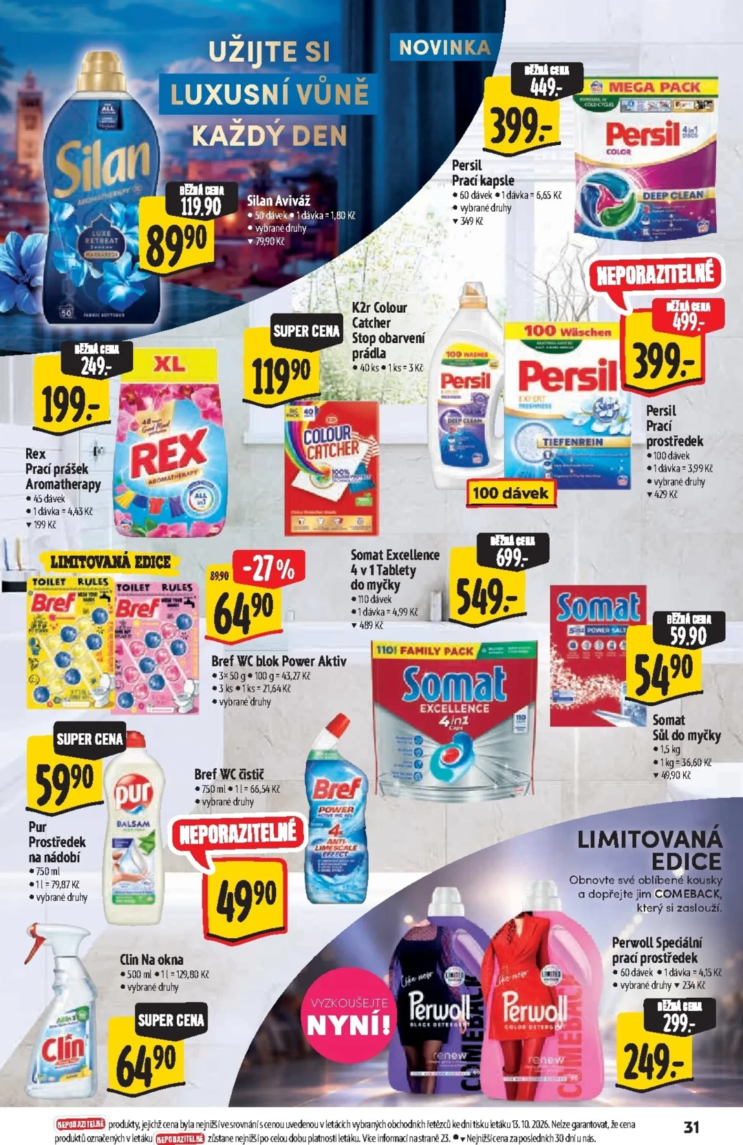Originální strana 31 z 36 letáku Albert – Albert Hypermarket - Značková kvalita