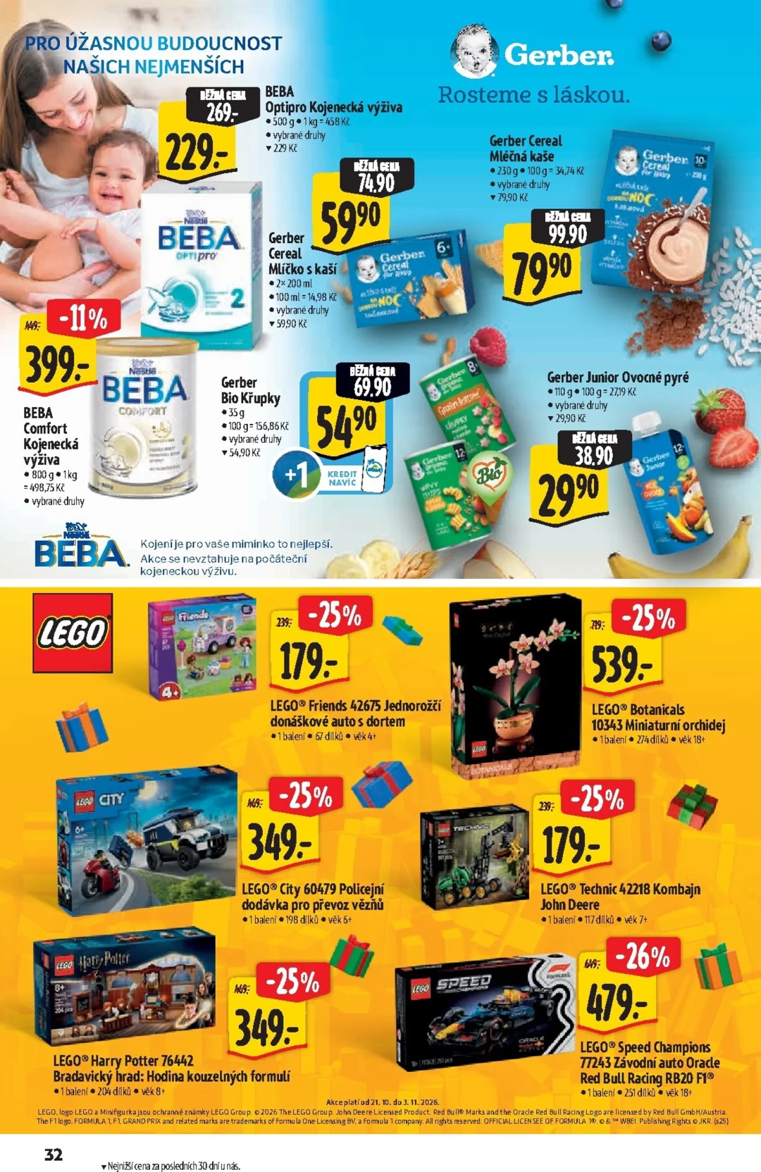 Originální strana 32 z 36 letáku Albert – Albert Hypermarket - Značková kvalita