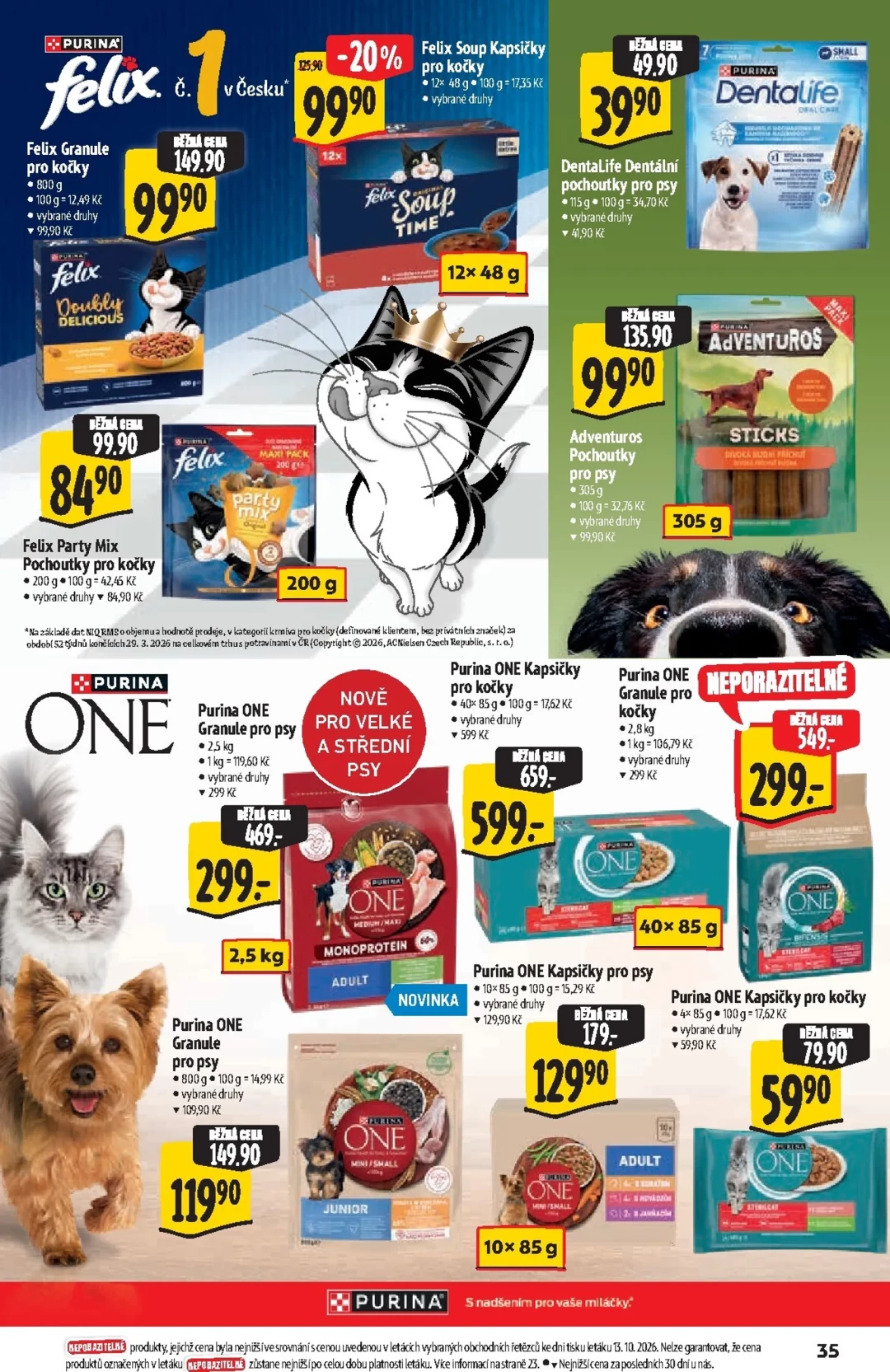 Originální strana 35 z 36 letáku Albert – Albert Hypermarket - Značková kvalita