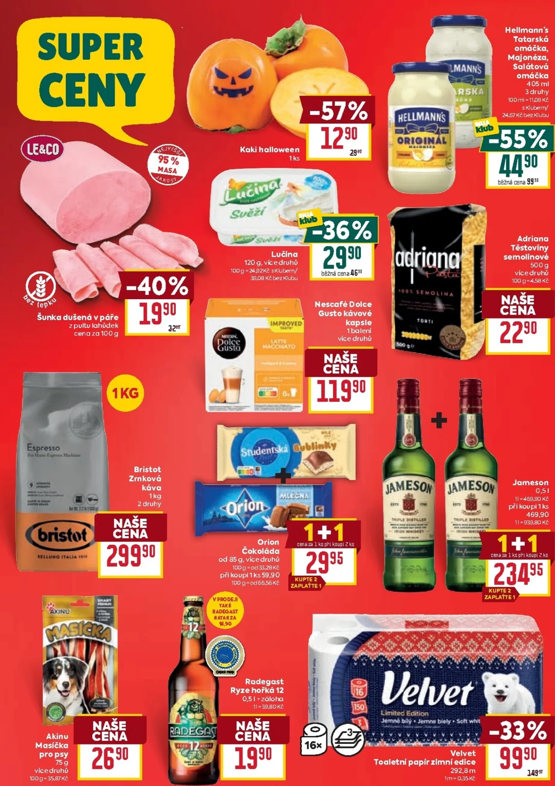 Originální strana 2 z 37 letáku Billa – Billa