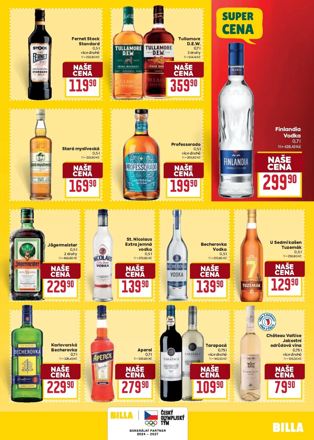 Originální strana 25 z 37 letáku Billa – Billa