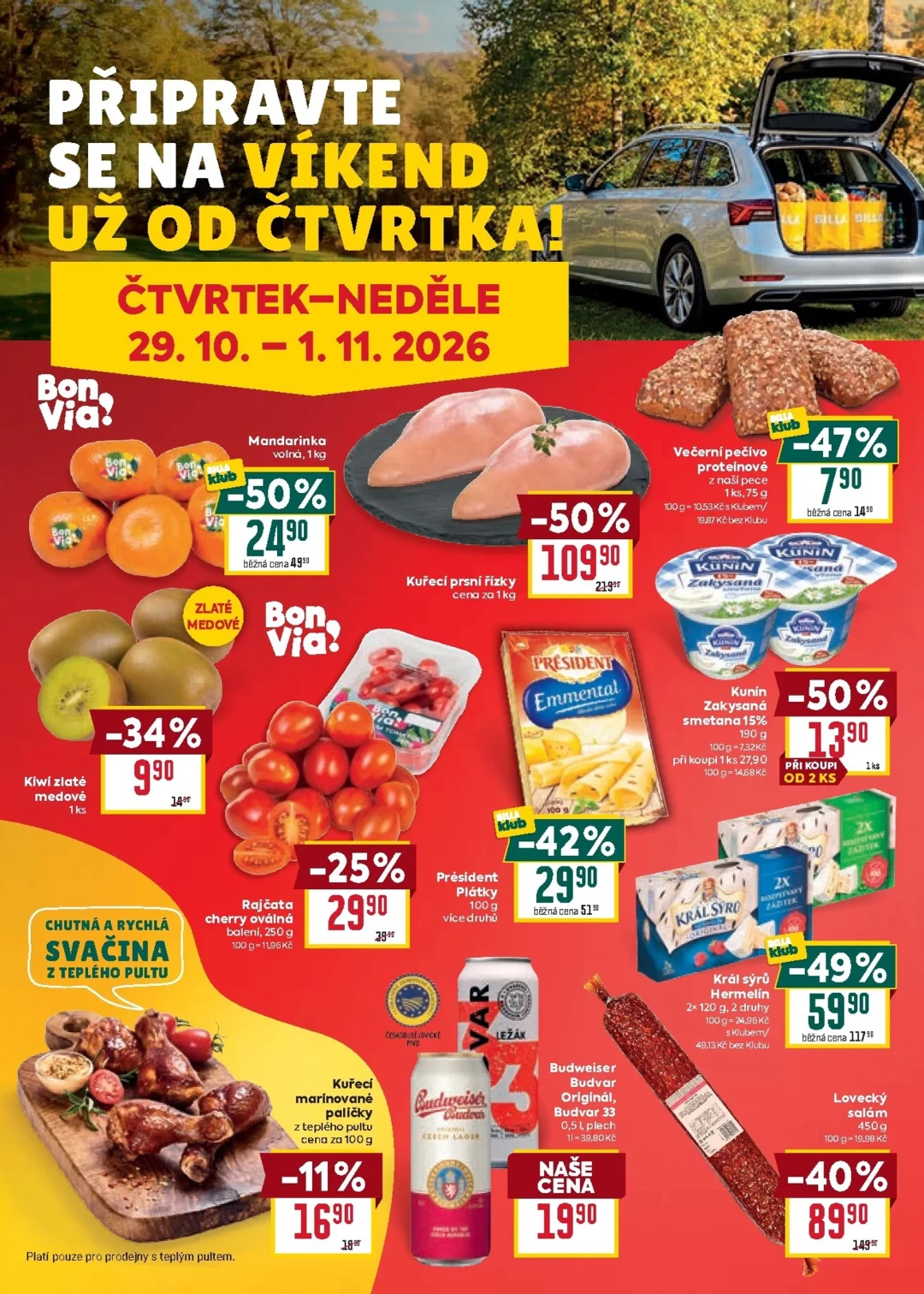 Originální strana 32 z 37 letáku Billa – Billa