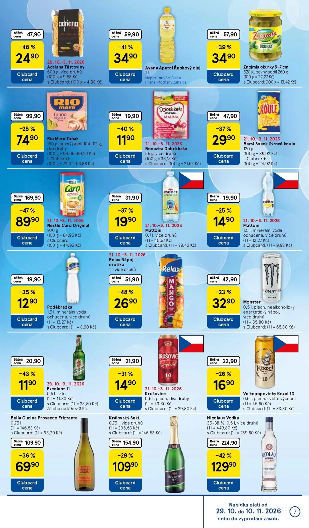 Originální strana 7 z 16 letáku Tesco – Tesco supermarket