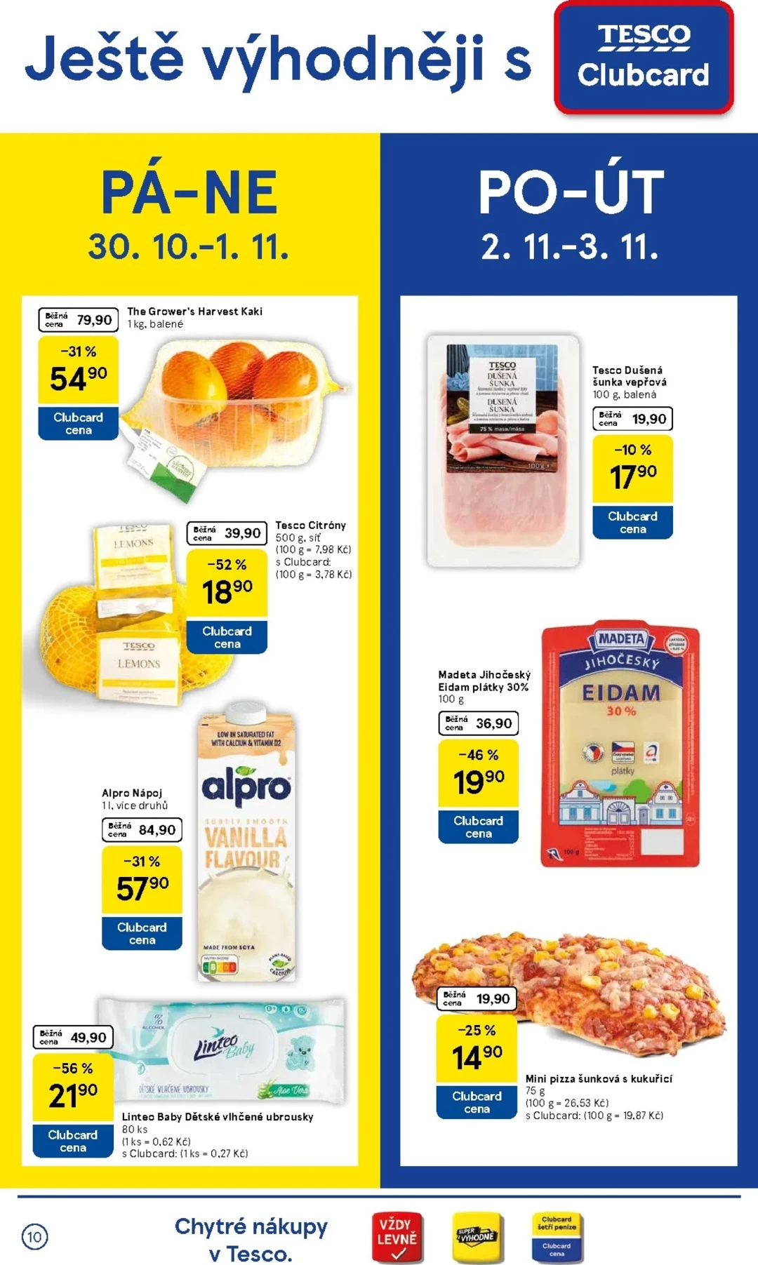 Originální strana 10 z 16 letáku Tesco – Tesco supermarket