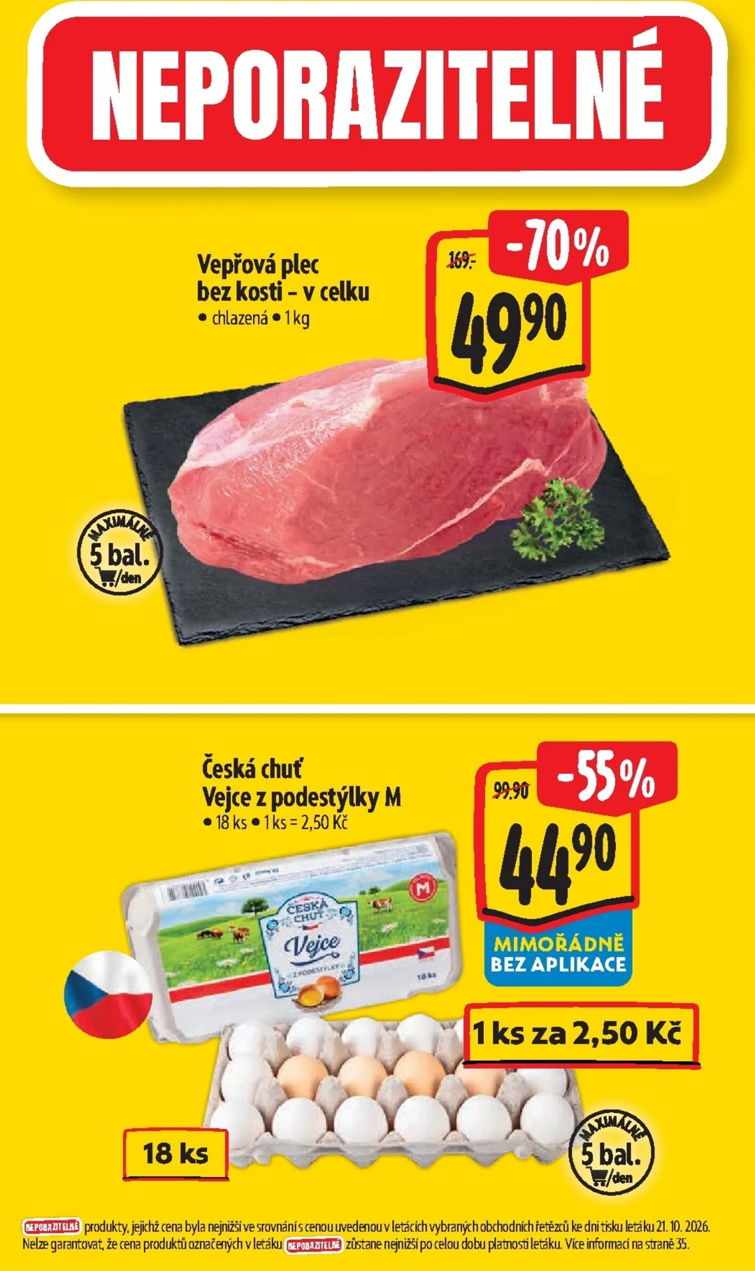 Originální strana 2 z 60 letáku Albert – Albert Hypermarket