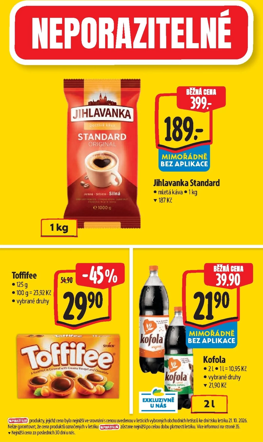 Originální strana 5 z 60 letáku Albert – Albert Hypermarket