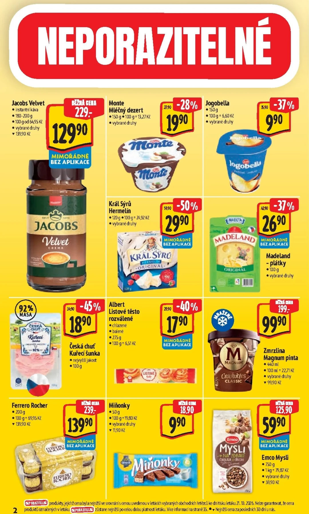 Originální strana 6 z 60 letáku Albert – Albert Hypermarket