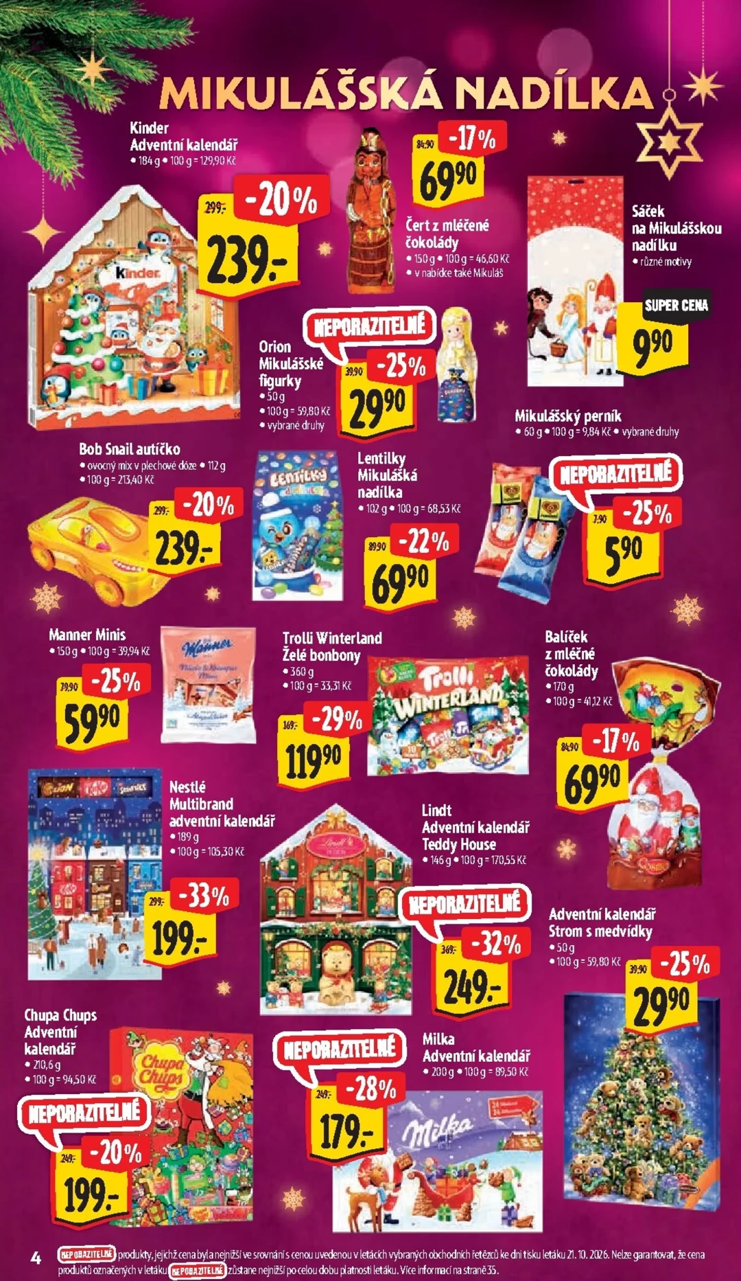 Originální strana 10 z 60 letáku Albert – Albert Hypermarket