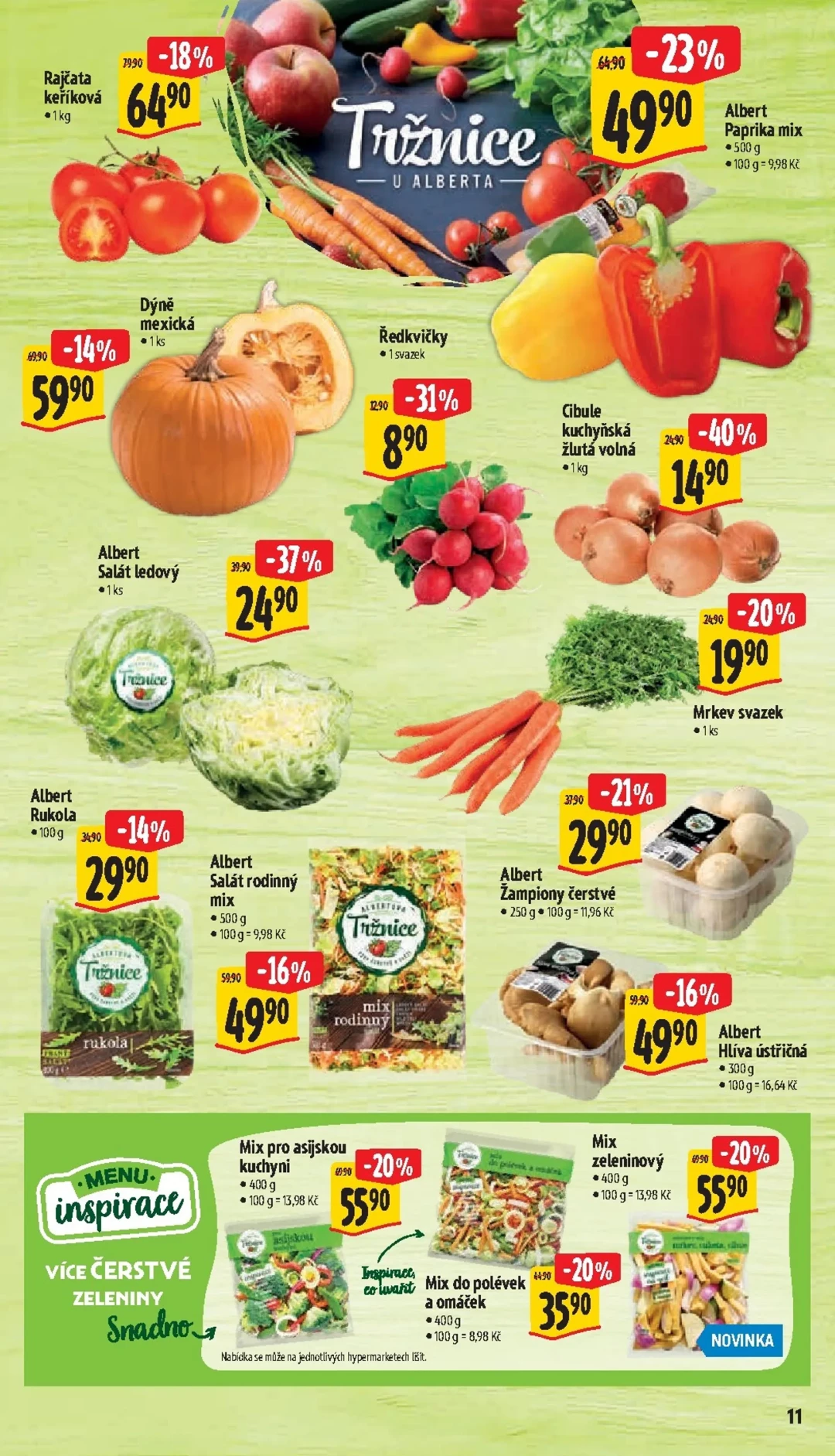 Originální strana 19 z 60 letáku Albert – Albert Hypermarket