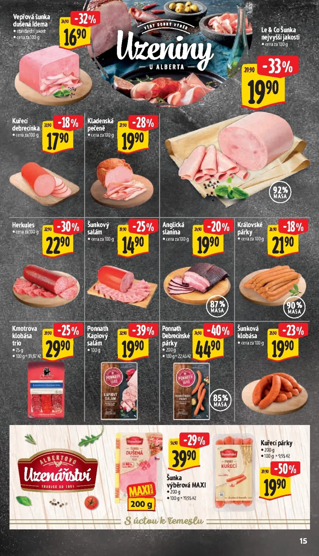 Originální strana 23 z 60 letáku Albert – Albert Hypermarket