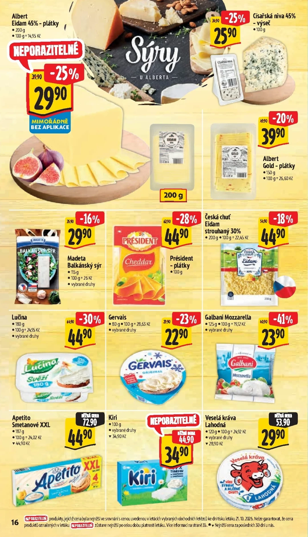 Originální strana 24 z 60 letáku Albert – Albert Hypermarket