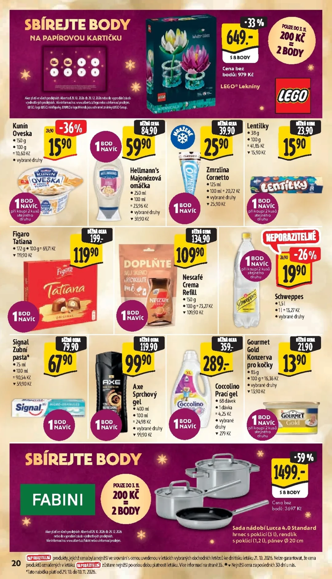 Originální strana 28 z 60 letáku Albert – Albert Hypermarket