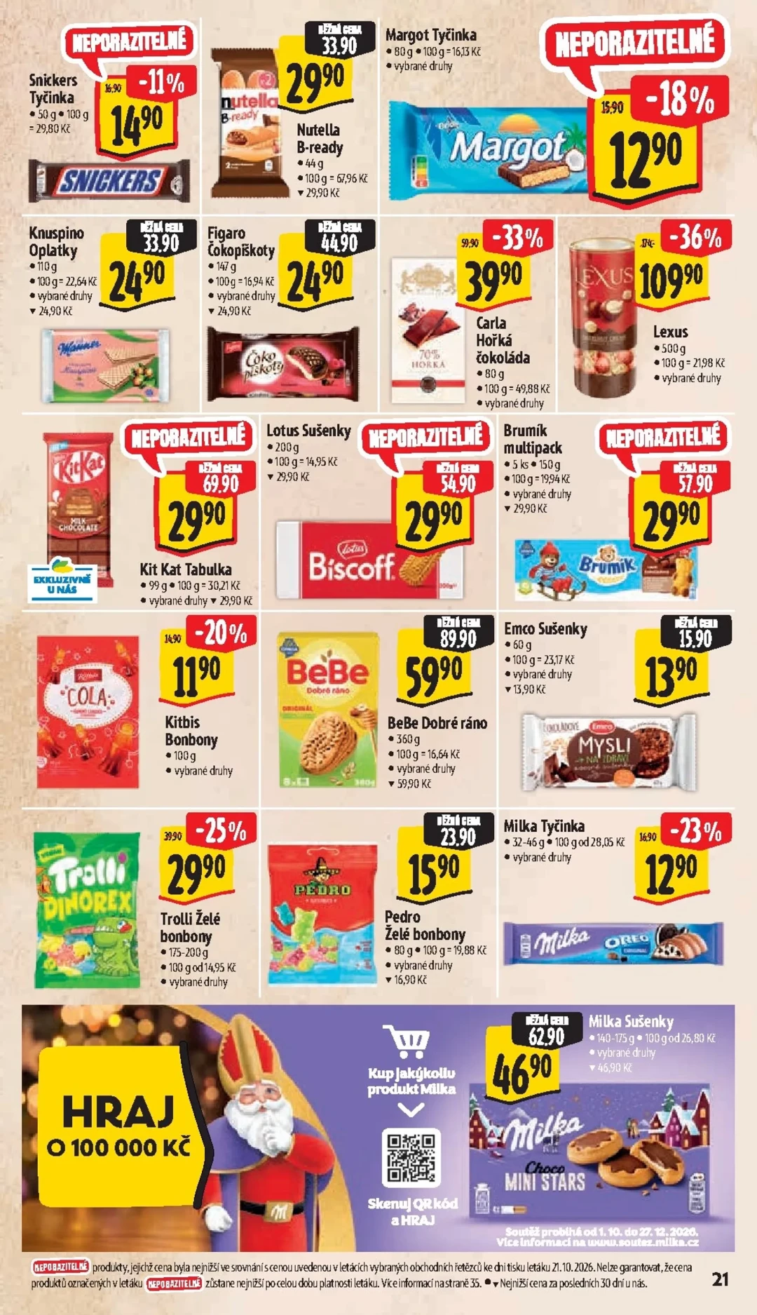 Originální strana 29 z 60 letáku Albert – Albert Hypermarket