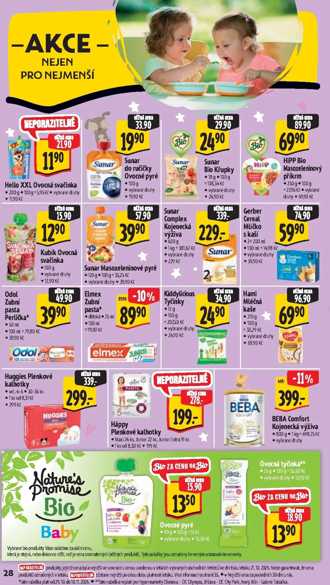 Originální strana 36 z 60 letáku Albert – Albert Hypermarket