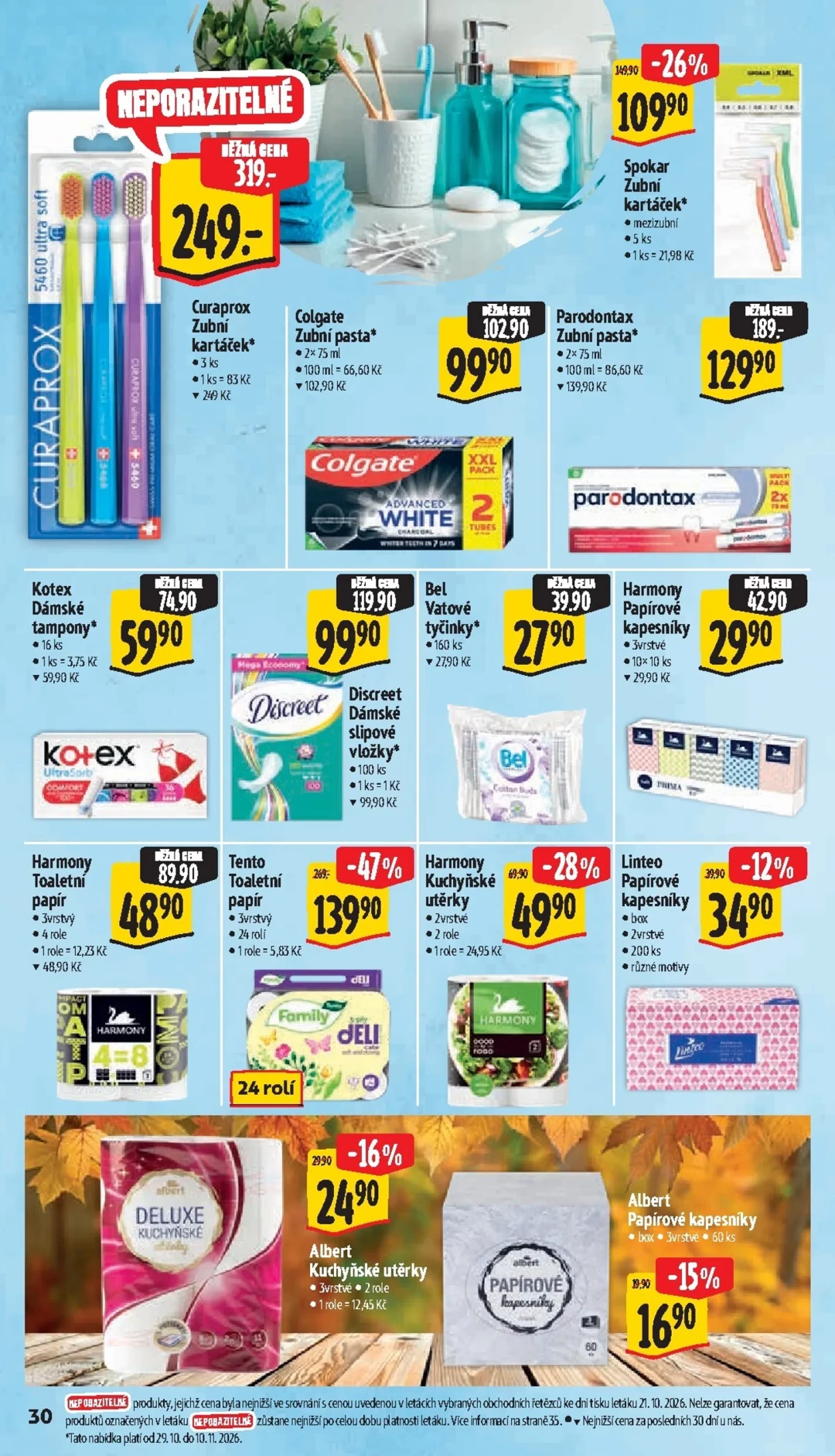 Originální strana 38 z 60 letáku Albert – Albert Hypermarket