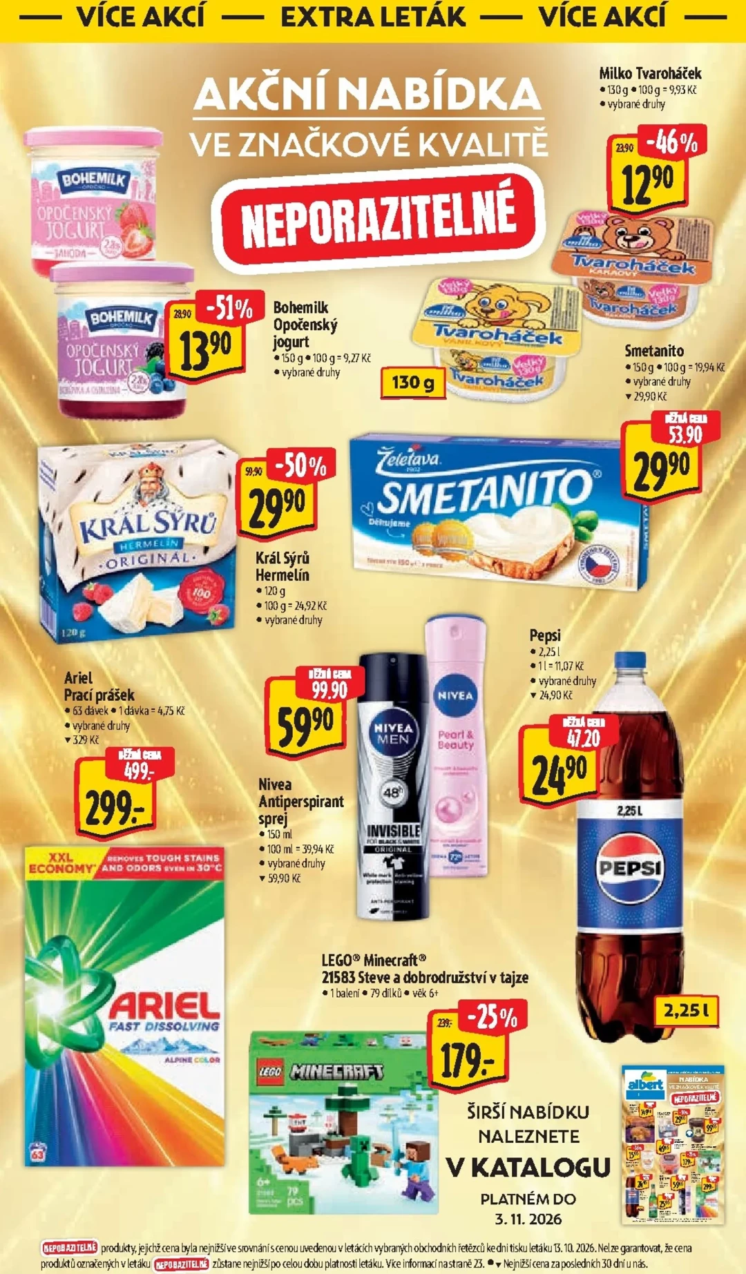 Originální strana 44 z 60 letáku Albert – Albert Hypermarket