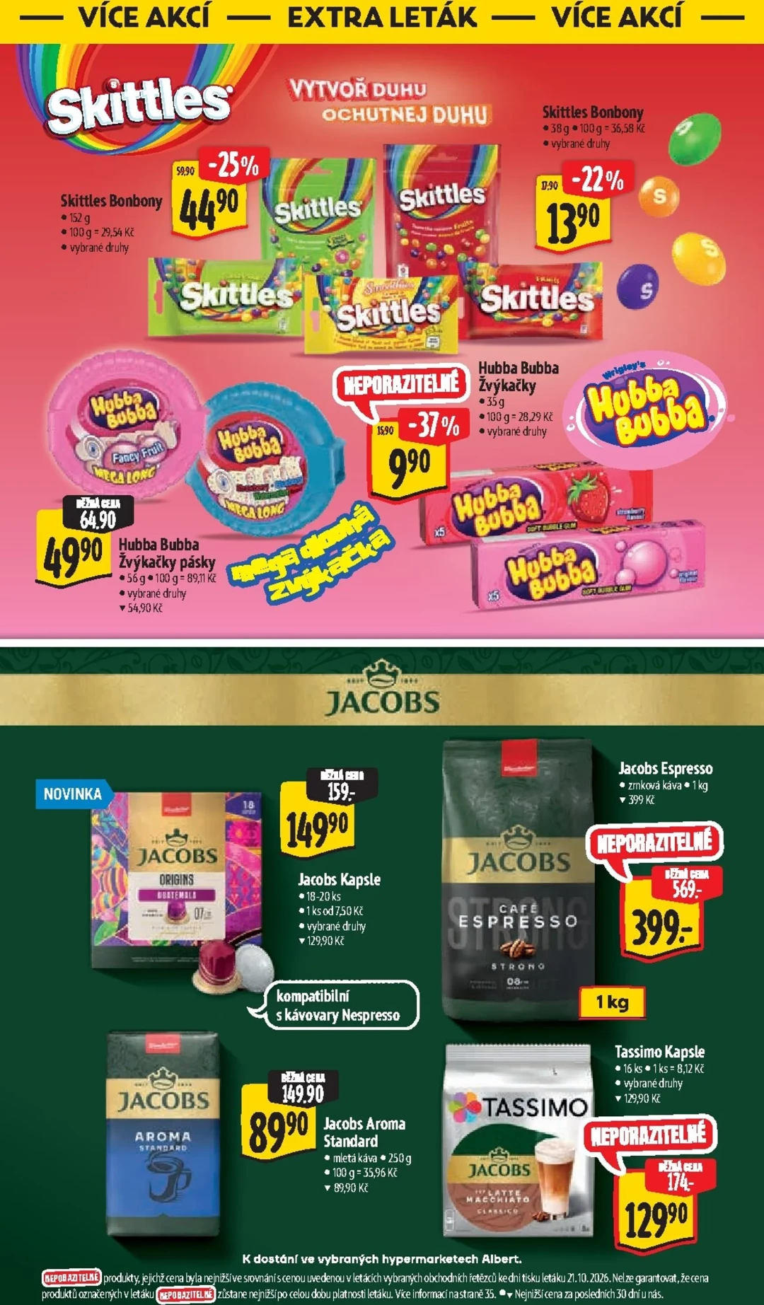 Originální strana 52 z 60 letáku Albert – Albert Hypermarket