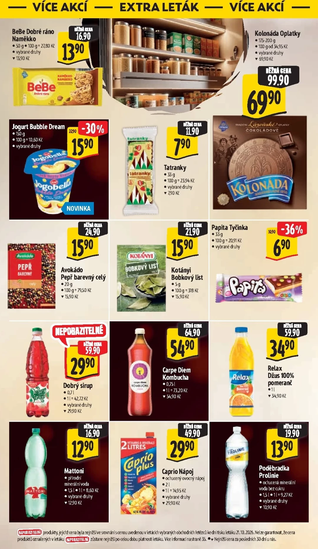Originální strana 54 z 60 letáku Albert – Albert Hypermarket