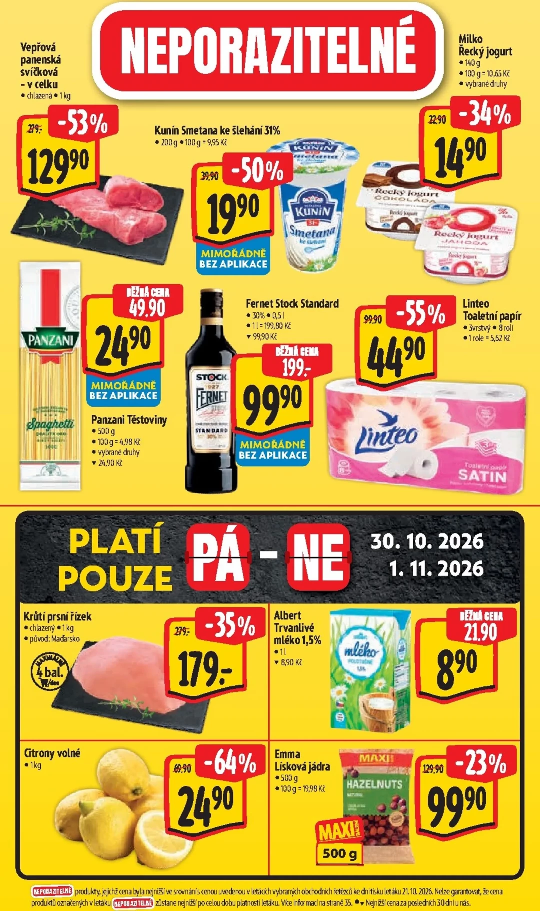 Originální strana 60 z 60 letáku Albert – Albert Hypermarket