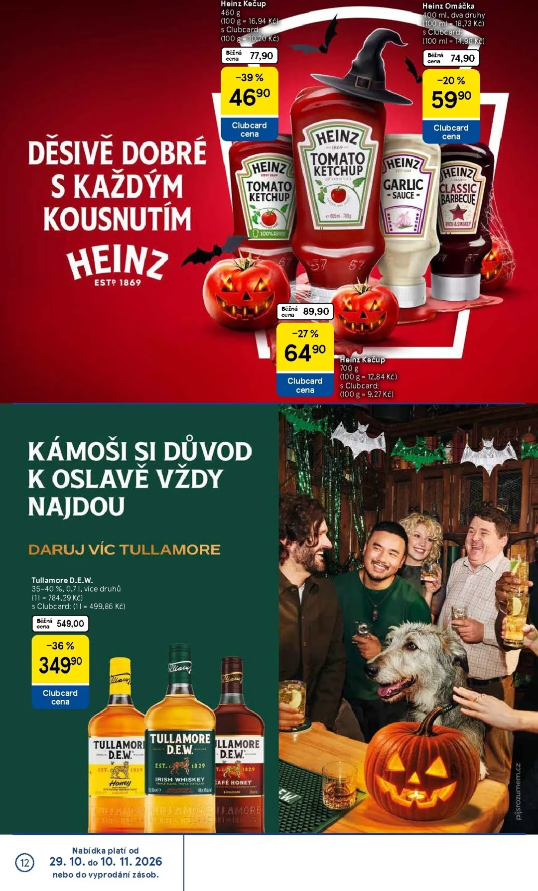 Originální strana 12 z 34 letáku Tesco – Tesco