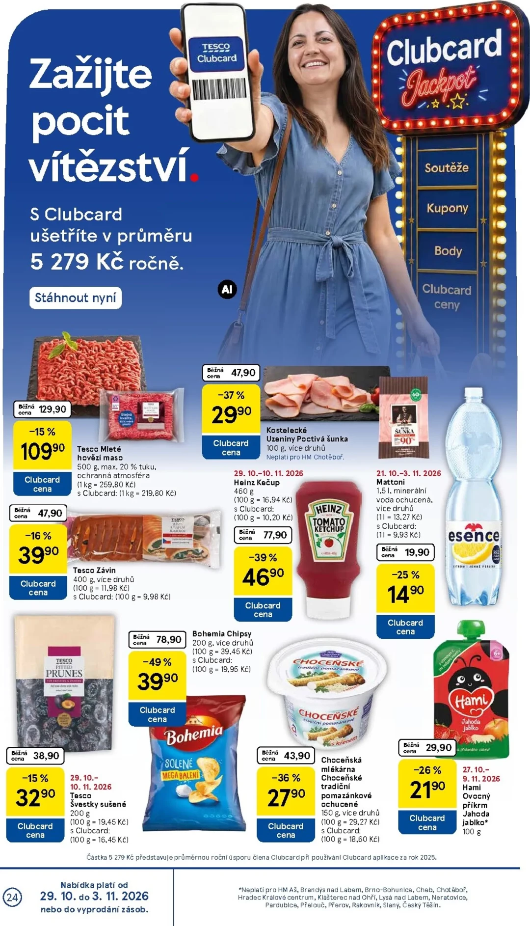 Originální strana 24 z 34 letáku Tesco – Tesco
