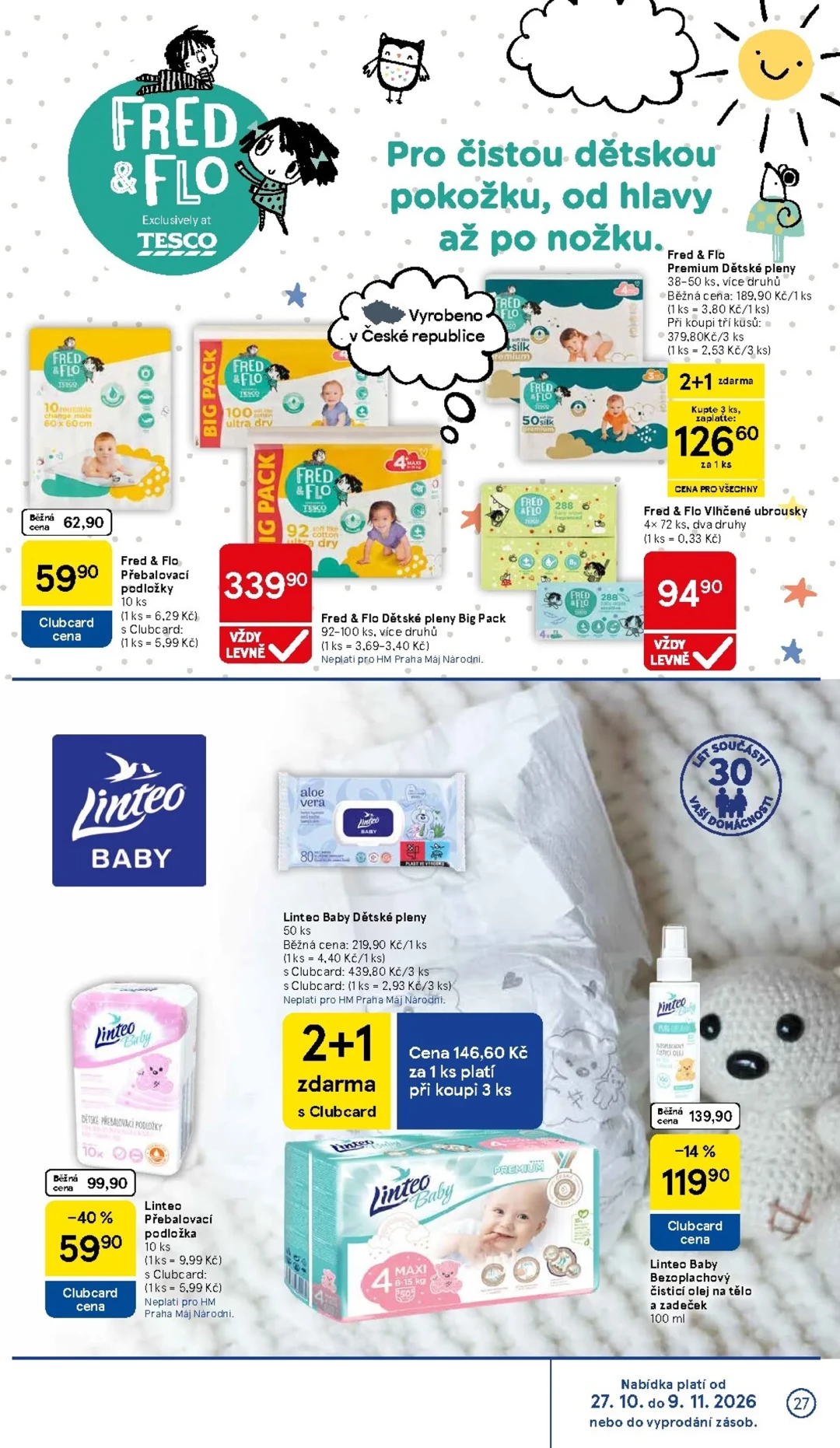 Originální strana 27 z 34 letáku Tesco – Tesco