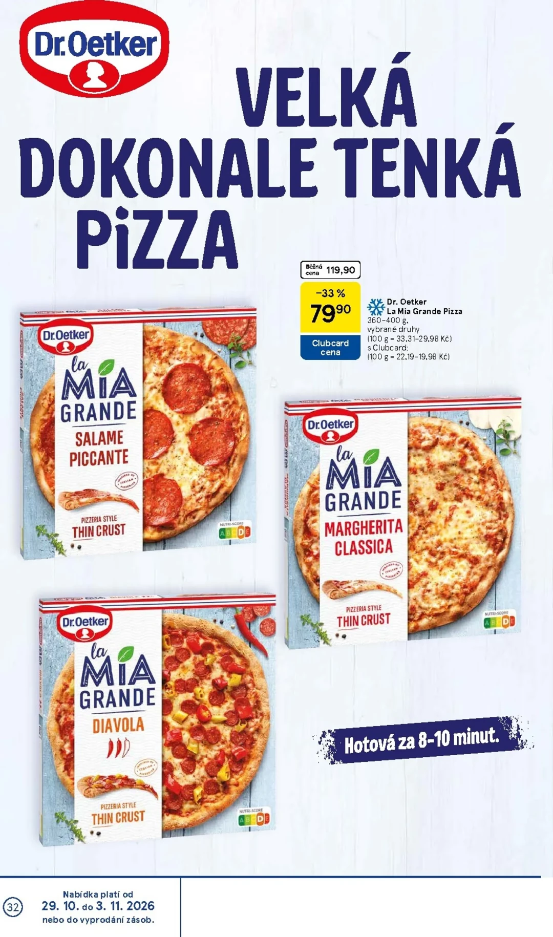 Originální strana 32 z 34 letáku Tesco – Tesco